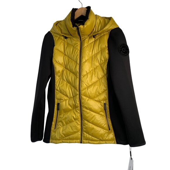 Womens Calvin Klein Performance Puffer Jacket Hood M 8957 NWT - Picture 2 of 10